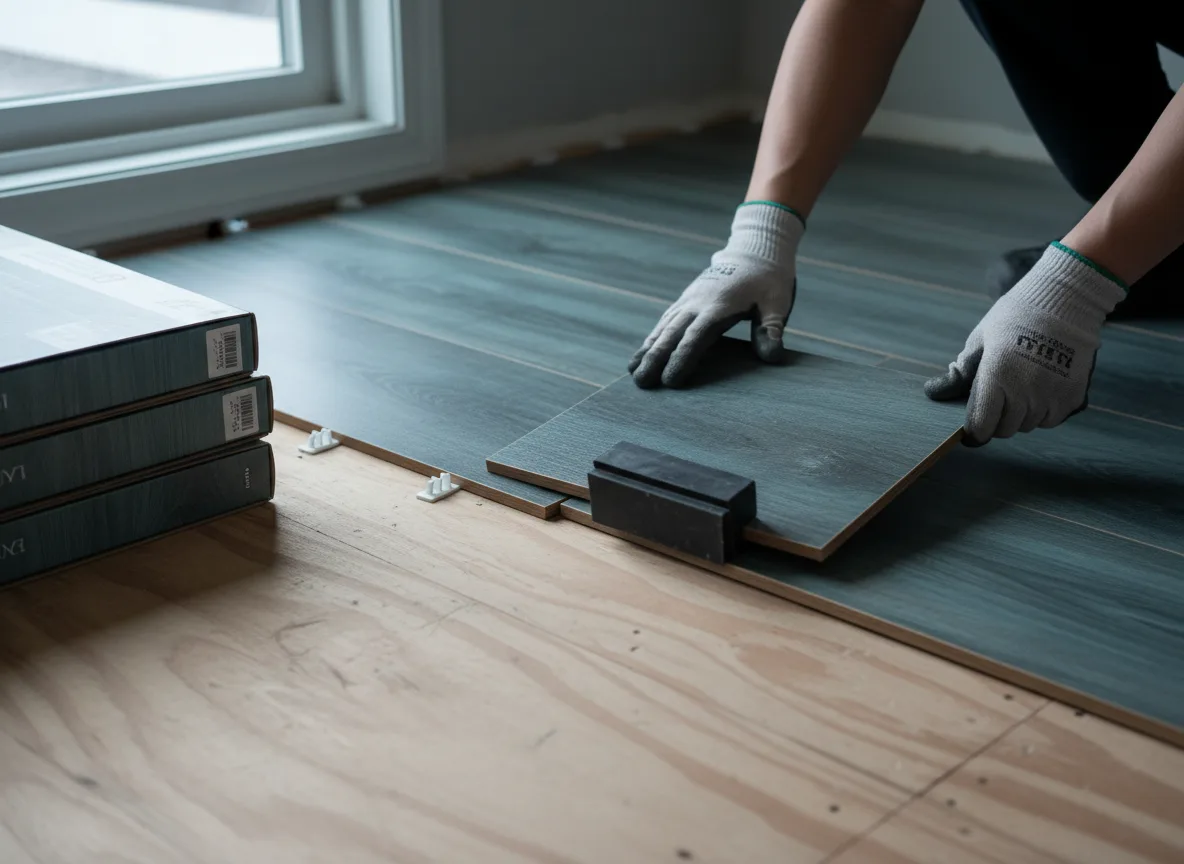 Luxury Vinyl Plank Installation company in Tuttle, ND